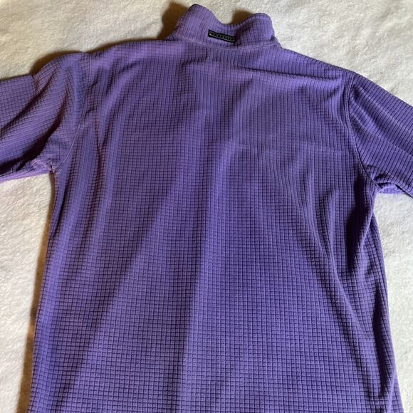 Southern Marsh Fieldtec Sweater Women's Sz Large Purple 1/4 Zip Fleece Pullover - Picture 6 of 7